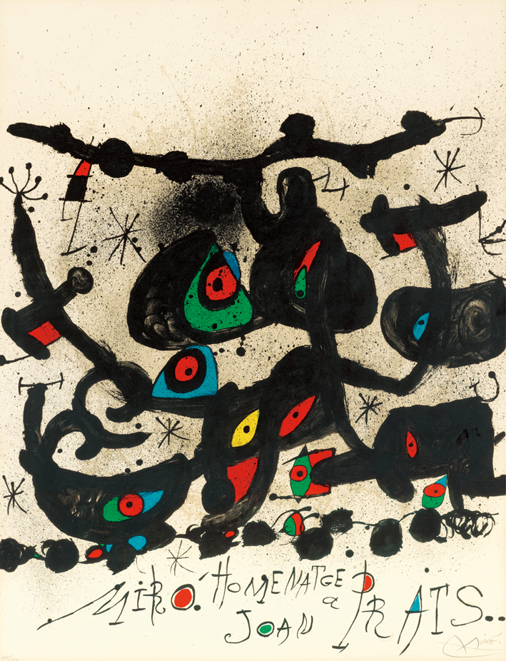  胡安·米罗 Joan Miró ——米罗海报展作品6